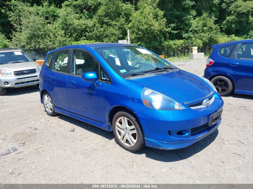 JHMGD37658S033699 | 2008 HONDA FIT