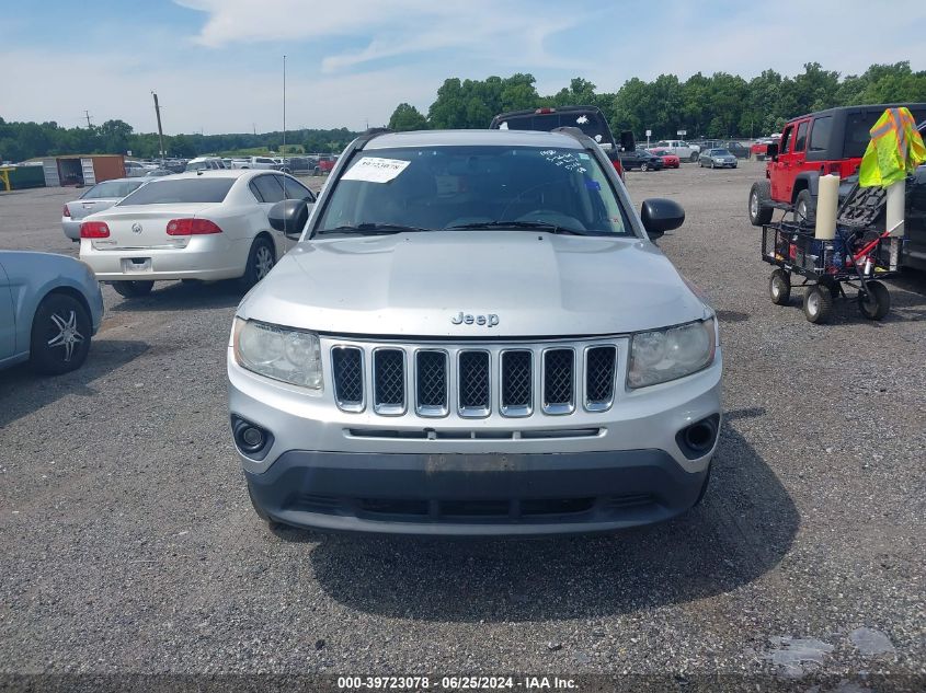 2012 Jeep Compass Latitude VIN: 1C4NJDEB5CD555706 Lot: 39723078