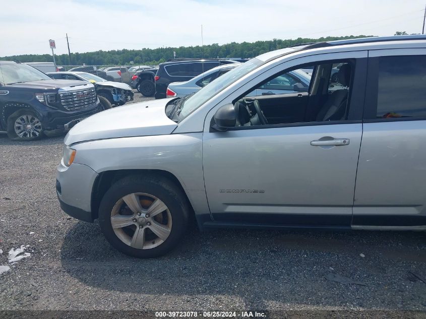 2012 Jeep Compass Latitude VIN: 1C4NJDEB5CD555706 Lot: 39723078