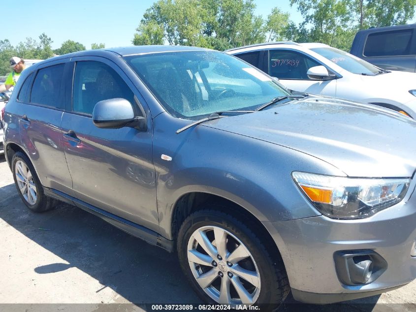 2014 Mitsubishi Outlander Sport Es VIN: 4A4AP3AU9EE012170 Lot: 39723089