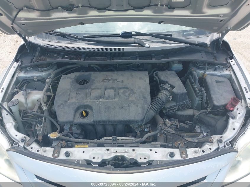 2011 Toyota Corolla Le VIN: JTDBU4EE6B9137841 Lot: 39723094