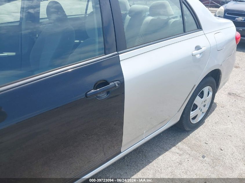 2011 Toyota Corolla Le VIN: JTDBU4EE6B9137841 Lot: 39723094