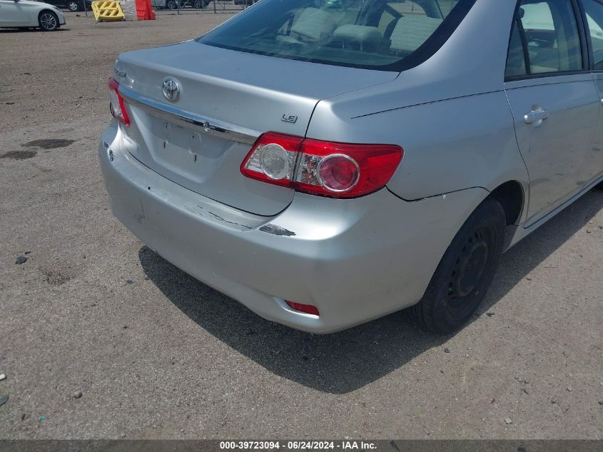 2011 Toyota Corolla Le VIN: JTDBU4EE6B9137841 Lot: 39723094