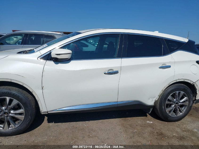 2017 Nissan Murano S VIN: 5N1AZ2MG1HN168222 Lot: 39723116