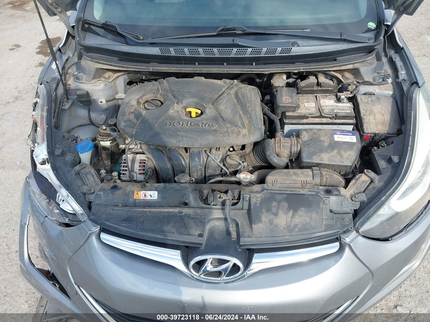 2014 Hyundai Elantra Se VIN: KMHDH4AE6EU111708 Lot: 39723118