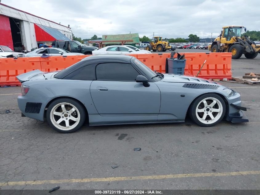 2003 Honda S2000 VIN: JHMAP11433T005167 Lot: 39723119