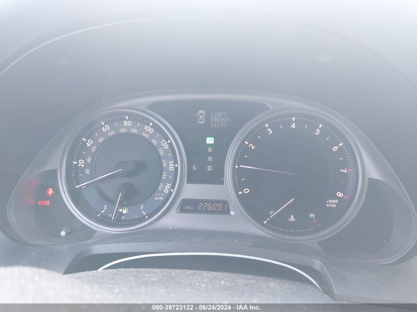 2007 Lexus Is 250 VIN: JTHBK262272030041 Lot: 39723122