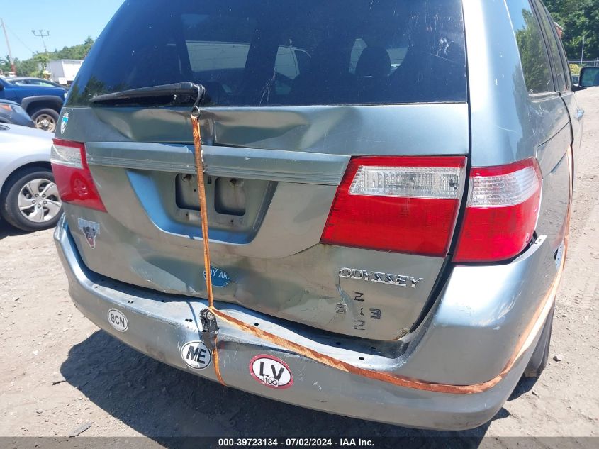 2007 Honda Odyssey Ex-L VIN: 5FNRL38617B059028 Lot: 39723134