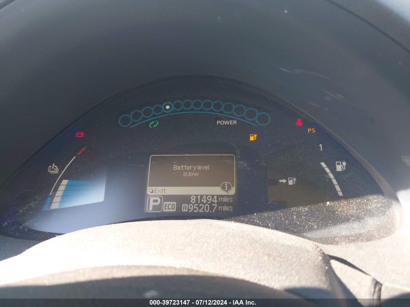 2016 Nissan Leaf Sv VIN: 1N4BZ0CP3GC304686 Lot: 39723147