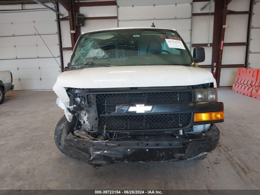 2019 Chevrolet Express 2500 Work Van VIN: 1GCWGAFG0K1338124 Lot: 39723154