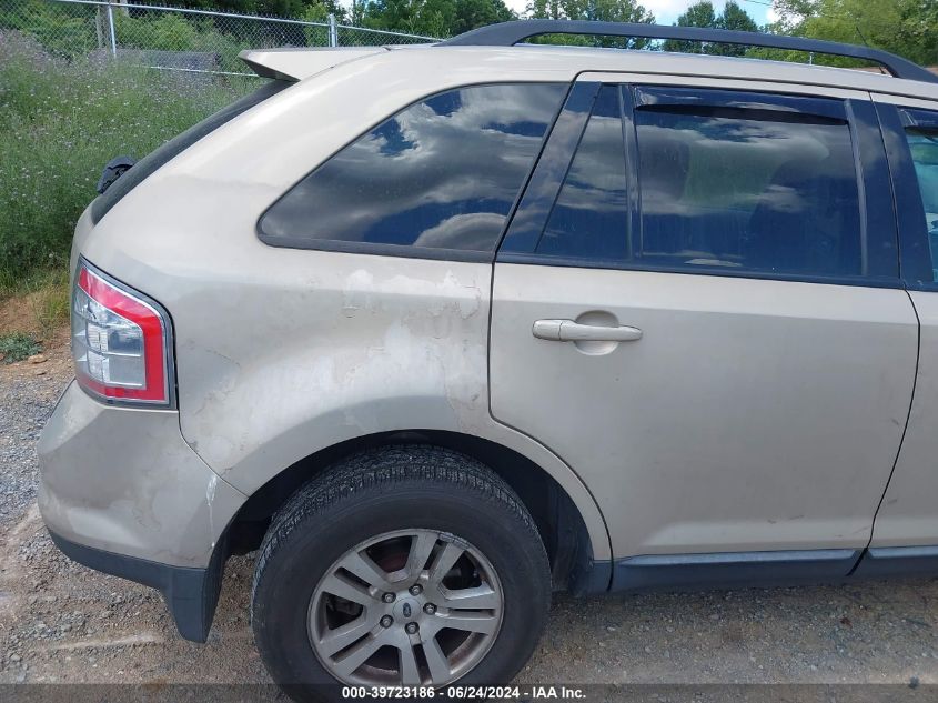 2007 Ford Edge Sel VIN: 2FMDK38C57BB58754 Lot: 39723186