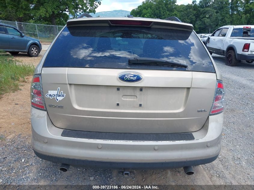 2007 Ford Edge Sel VIN: 2FMDK38C57BB58754 Lot: 39723186
