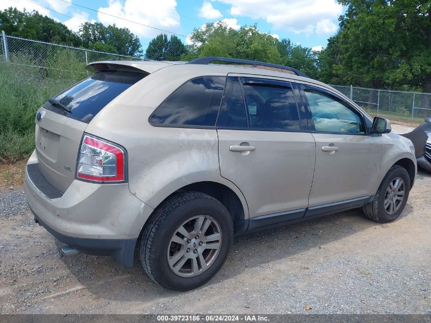 2007 Ford Edge Sel VIN: 2FMDK38C57BB58754 Lot: 39723186