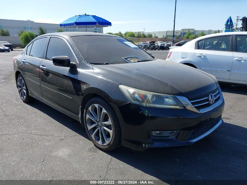 1HGCR2E59DA200654 2013 Honda Accord Sport