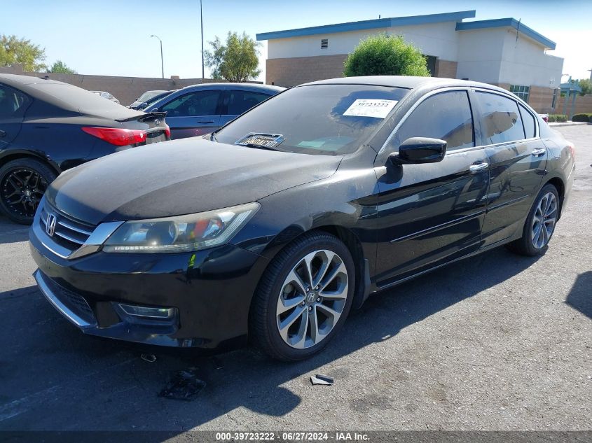 1HGCR2E59DA200654 2013 Honda Accord Sport