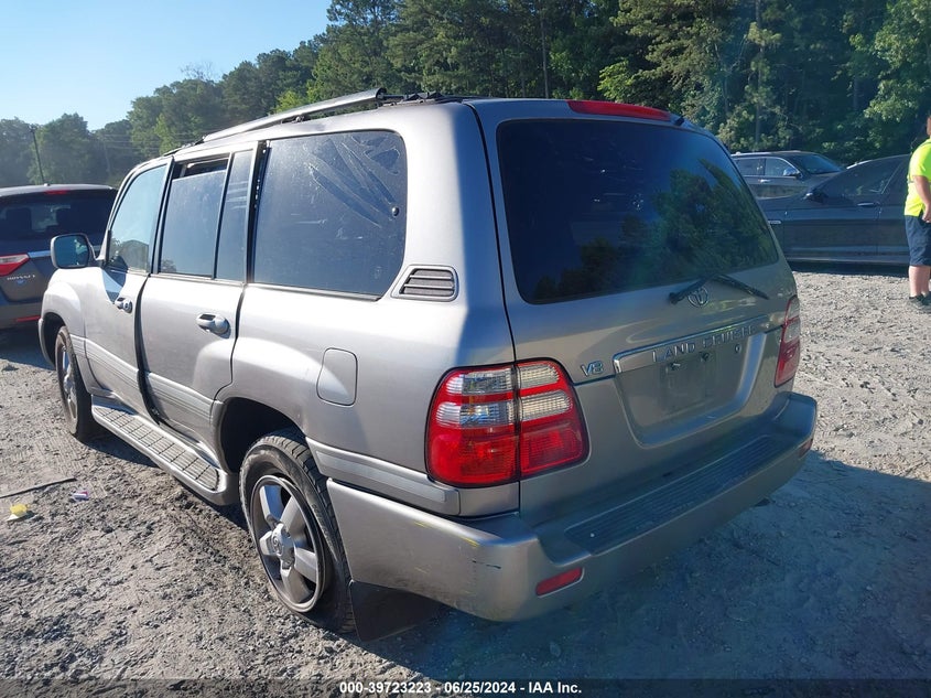 2005 Toyota Land Cruiser V8 VIN: JTEHT05J352076539 Lot: 39723223