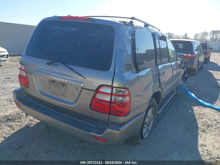 2005 Toyota Land Cruiser V8 VIN: JTEHT05J352076539 Lot: 39723223