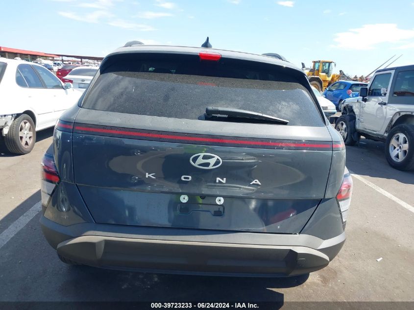 2024 Hyundai Kona Sel VIN: KM8HB3AB2RU078232 Lot: 39723233