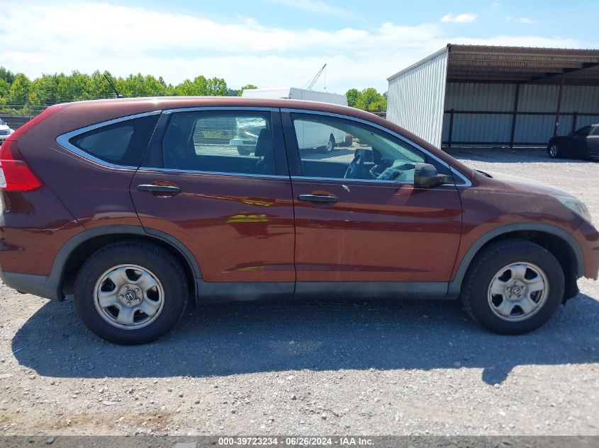 2015 Honda Cr-V Lx VIN: 2HKRM3H34FH526543 Lot: 39723234