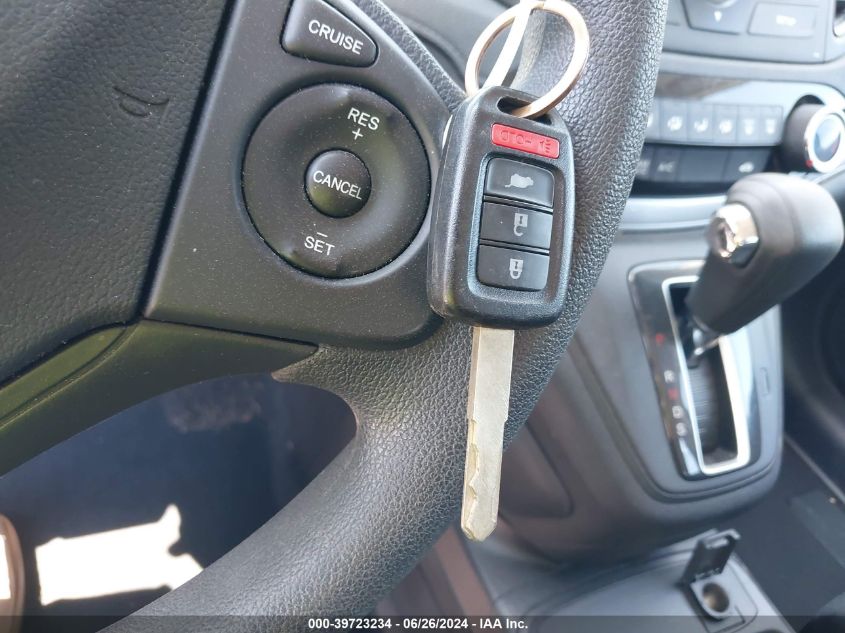 2015 Honda Cr-V Lx VIN: 2HKRM3H34FH526543 Lot: 39723234