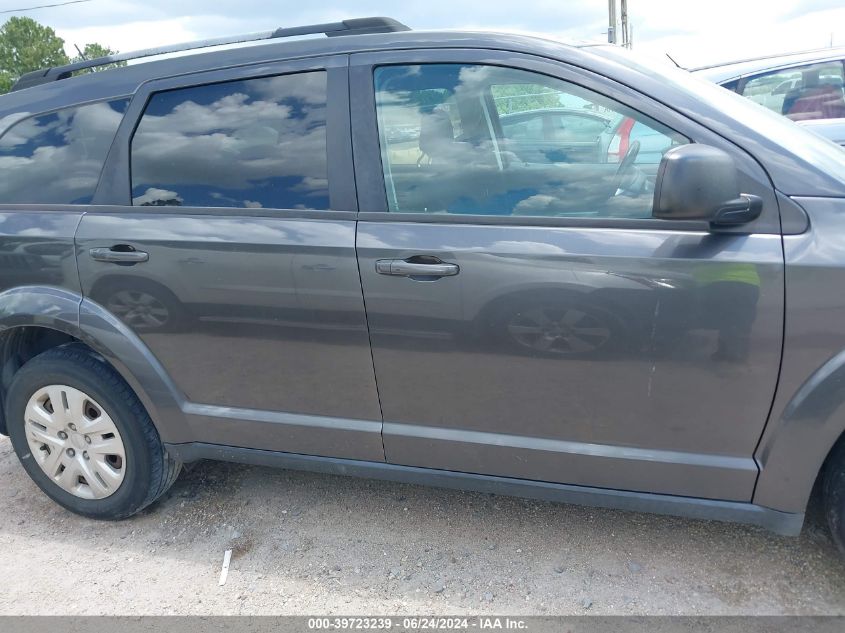 2017 Dodge Journey Se VIN: 3C4PDCAB3HT568732 Lot: 39723239
