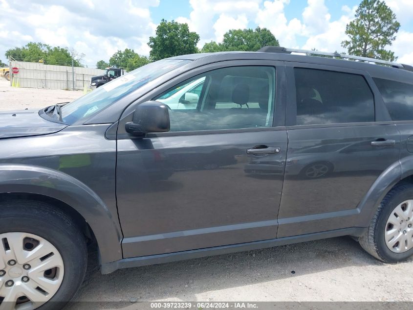 2017 Dodge Journey Se VIN: 3C4PDCAB3HT568732 Lot: 39723239
