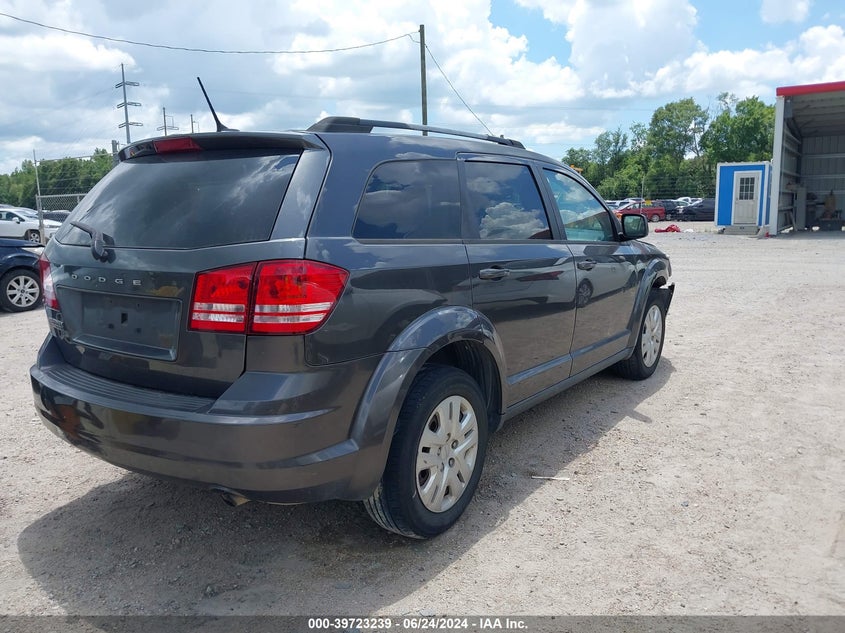 2017 Dodge Journey Se VIN: 3C4PDCAB3HT568732 Lot: 39723239