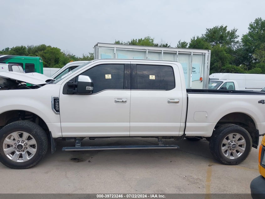 2018 Ford F-250 Platinum VIN: 1FT7W2B61JEB71418 Lot: 39723246