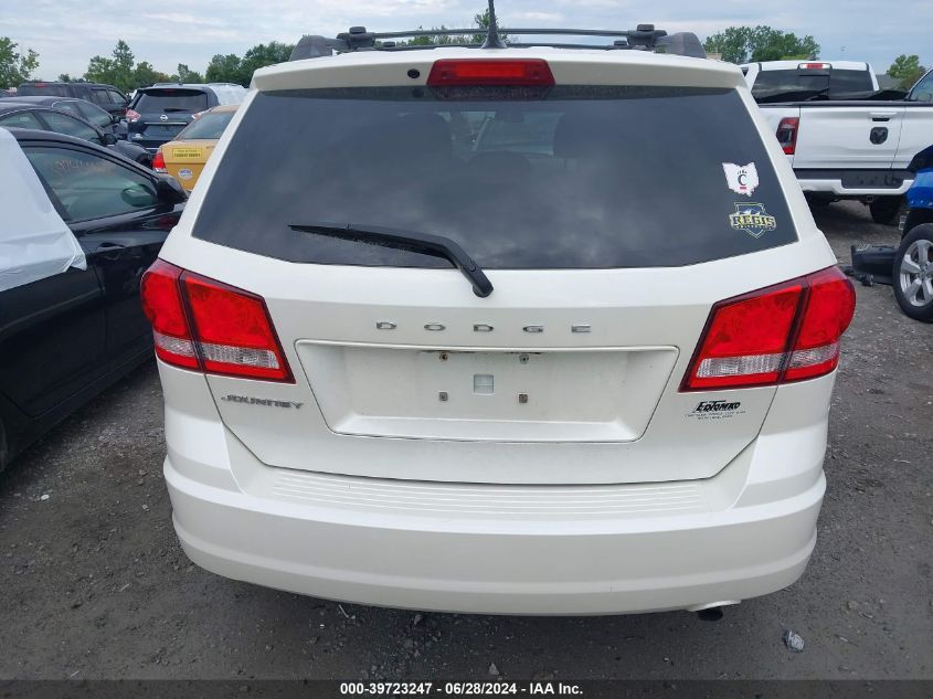 2013 Dodge Journey Se VIN: 3C4PDCAB4DT556423 Lot: 39723247