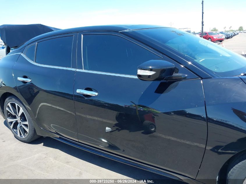 2018 Nissan Maxima 3.5 Sl VIN: 1N4AA6AP3JC366010 Lot: 39723250