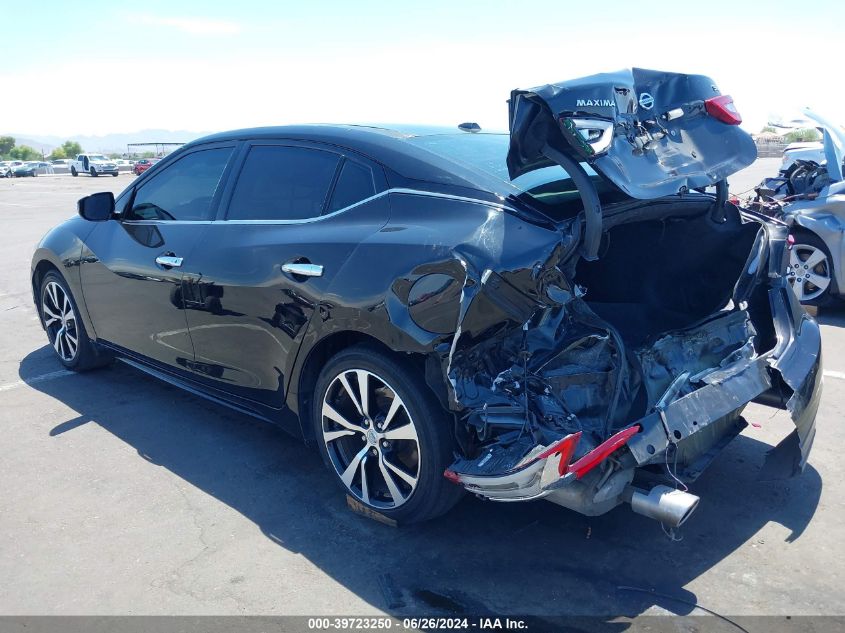 2018 Nissan Maxima 3.5 Sl VIN: 1N4AA6AP3JC366010 Lot: 39723250