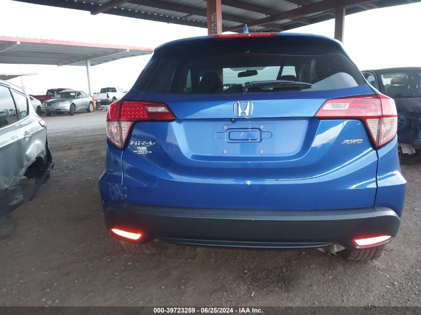 2018 Honda Hr-V Lx VIN: 3CZRU6H38JG729674 Lot: 39723259