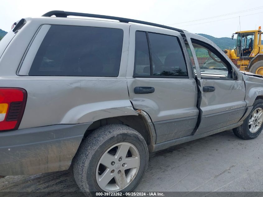 2002 Jeep Grand Cherokee Laredo VIN: 1J4GW48S12C203663 Lot: 39723262
