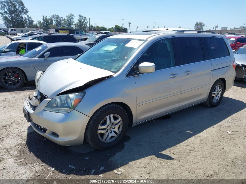 2006 Honda Odyssey Ex-L VIN: 5FNRL38676B426593 Lot: 39723276