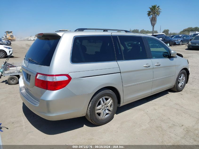 2006 Honda Odyssey Ex-L VIN: 5FNRL38676B426593 Lot: 39723276