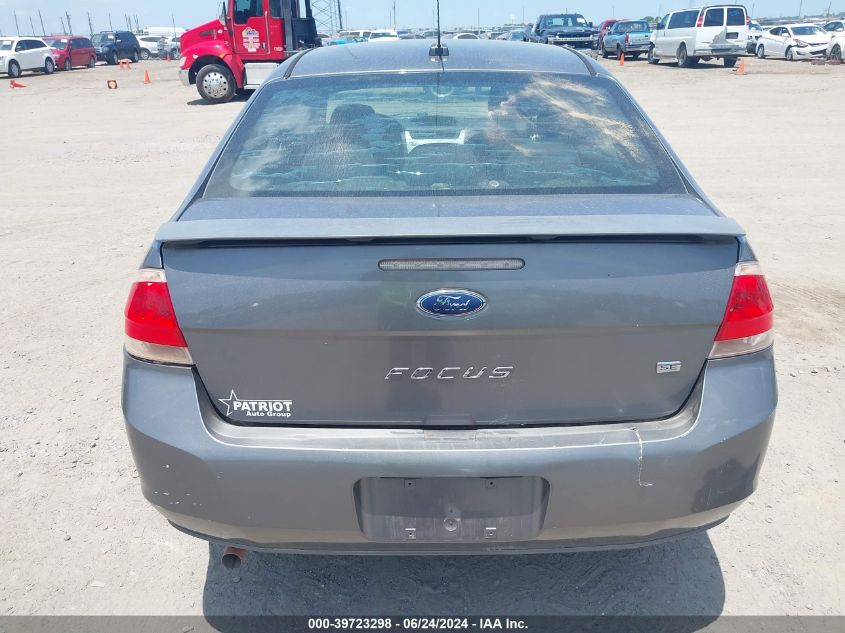 2011 Ford Focus Se VIN: 1FAHP3FN8BW133100 Lot: 39723298