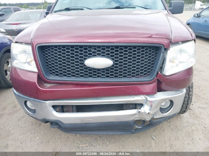 2006 Ford F-150 Fx4/Lariat/Xl/Xlt VIN: 1FTPX14V36FB40894 Lot: 39723306