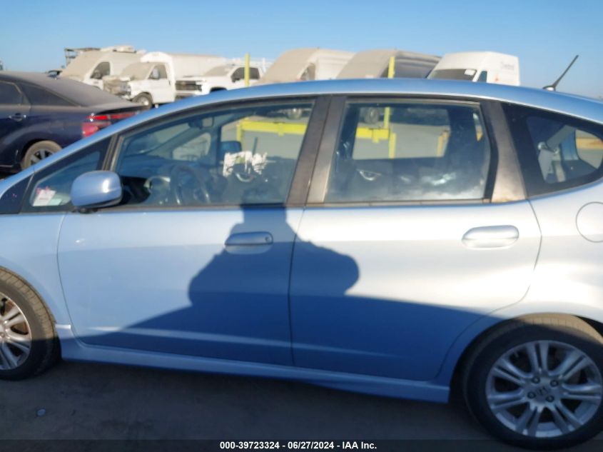 2010 Honda Fit Sport VIN: JHMGE8H43AC025463 Lot: 39723324