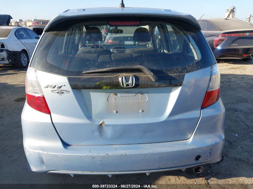 2010 Honda Fit Sport VIN: JHMGE8H43AC025463 Lot: 39723324