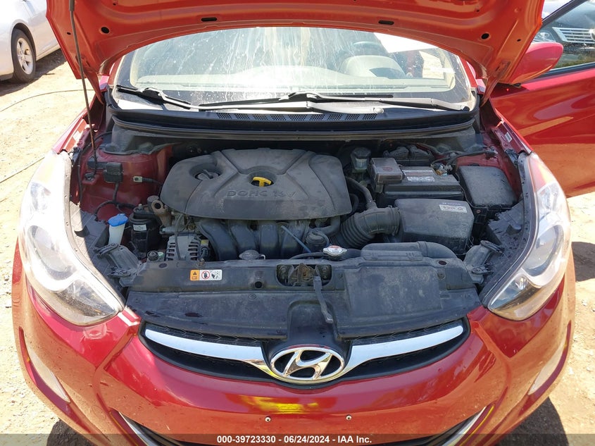 2012 Hyundai Elantra Gls (Ulsan Plant) VIN: KMHDH4AE2CU263370 Lot: 39723330