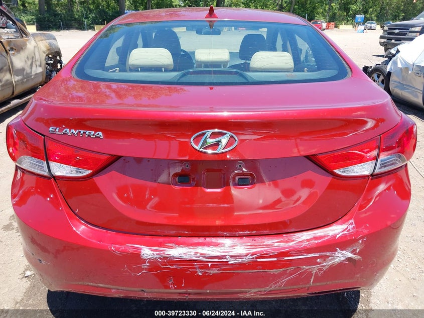 2012 Hyundai Elantra Gls (Ulsan Plant) VIN: KMHDH4AE2CU263370 Lot: 39723330