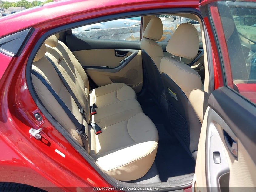 2012 Hyundai Elantra Gls (Ulsan Plant) VIN: KMHDH4AE2CU263370 Lot: 39723330