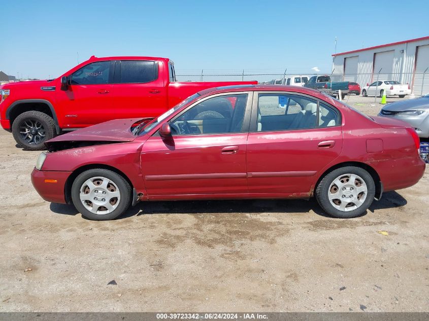 KMHDN45D93U585918 2003 Hyundai Elantra Gls/Gt