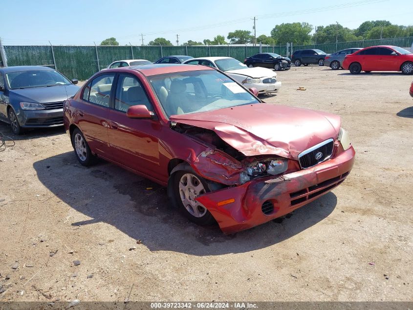 KMHDN45D93U585918 2003 Hyundai Elantra Gls/Gt