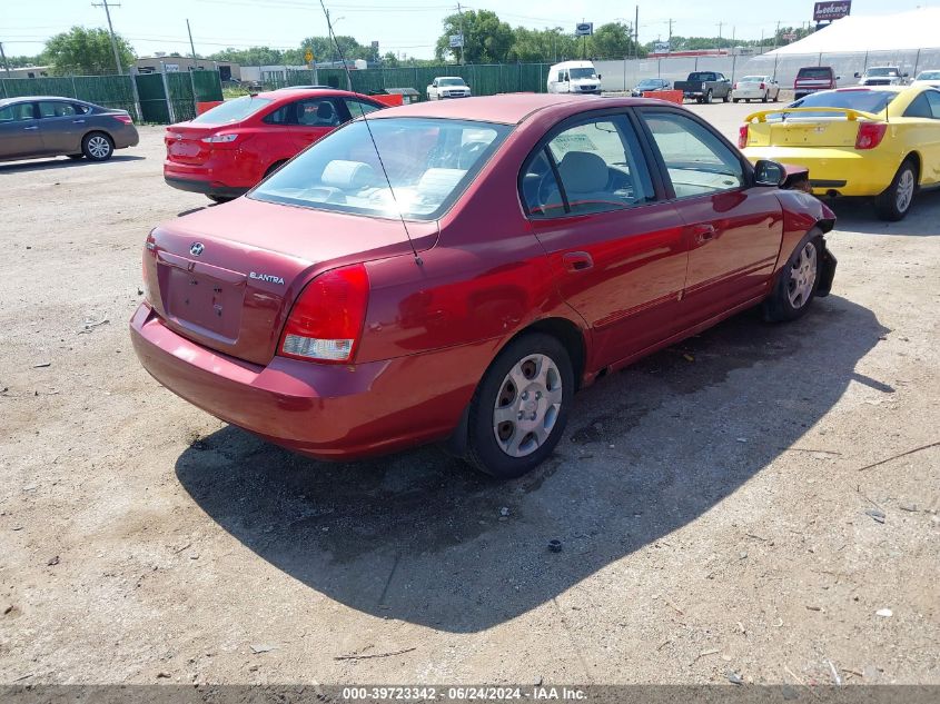 KMHDN45D93U585918 2003 Hyundai Elantra Gls/Gt