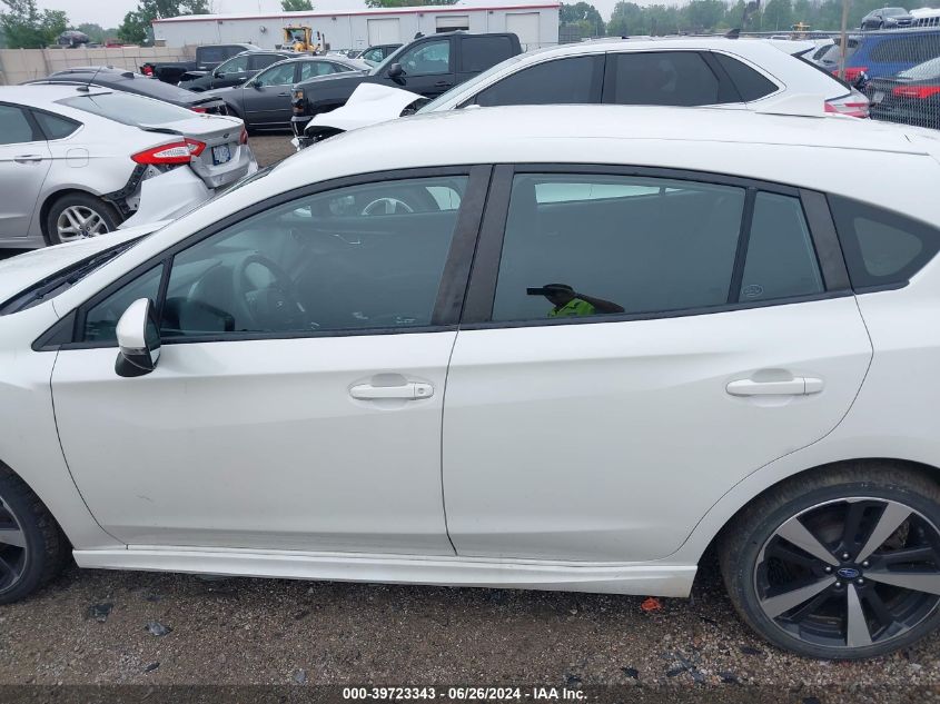 2019 Subaru Impreza 2.0I Sport VIN: 4S3GTAJ69K3703483 Lot: 39723343