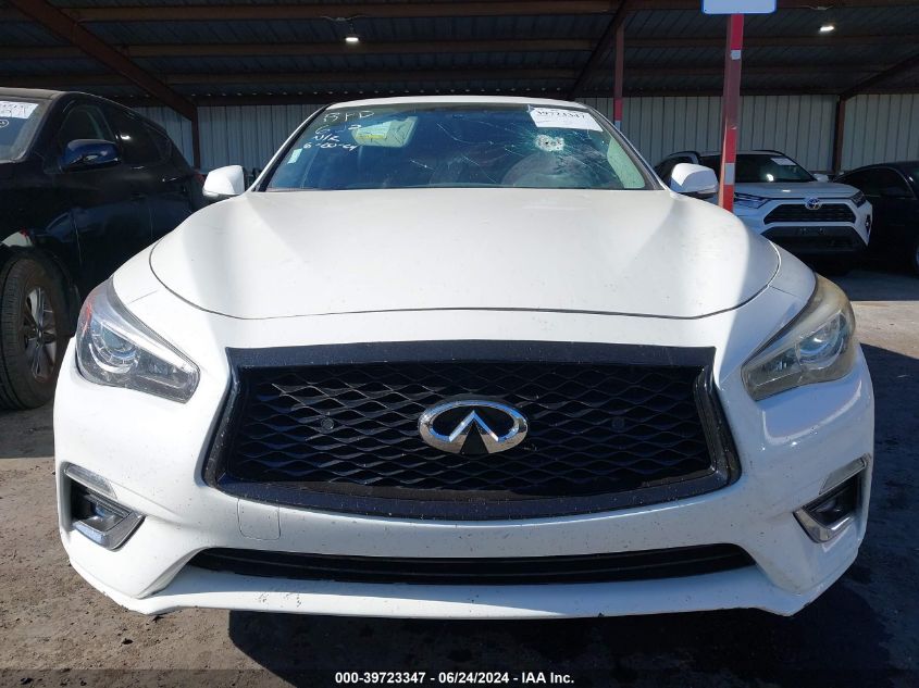 2018 Infiniti Q50 3.0T Luxe VIN: JN1EV7AP6JM364738 Lot: 39723347