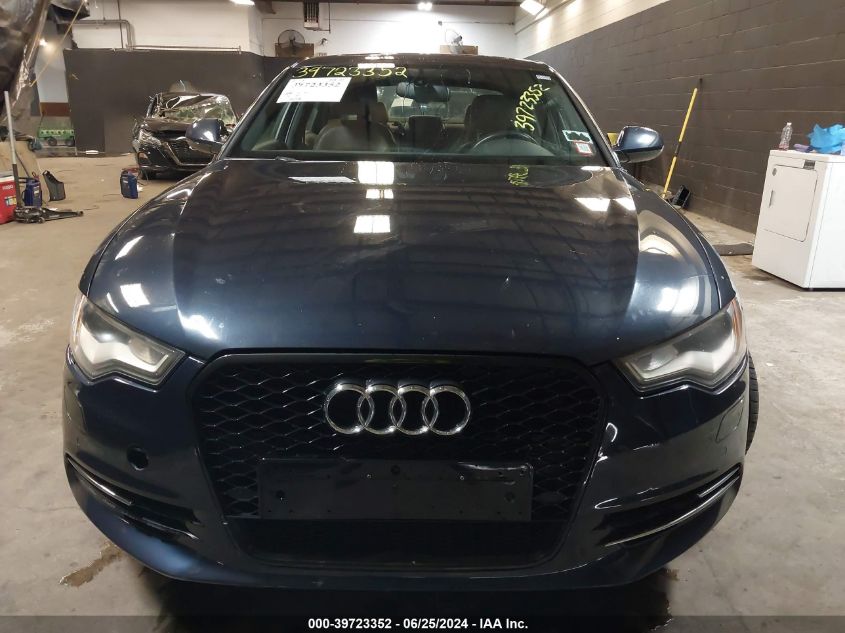 2014 Audi A6 2.0T Premium VIN: WAUGFAFC1EN107487 Lot: 39723352