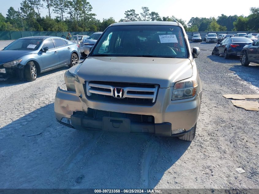 2007 Honda Pilot Exl VIN: 2HKYF18547H512011 Lot: 39723358