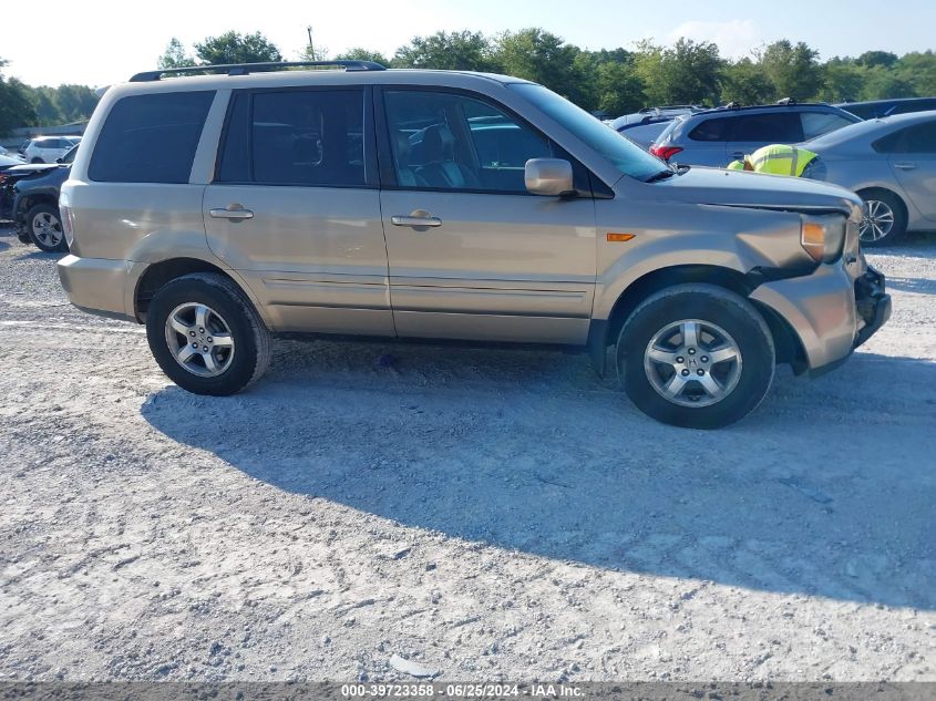 2007 Honda Pilot Exl VIN: 2HKYF18547H512011 Lot: 39723358